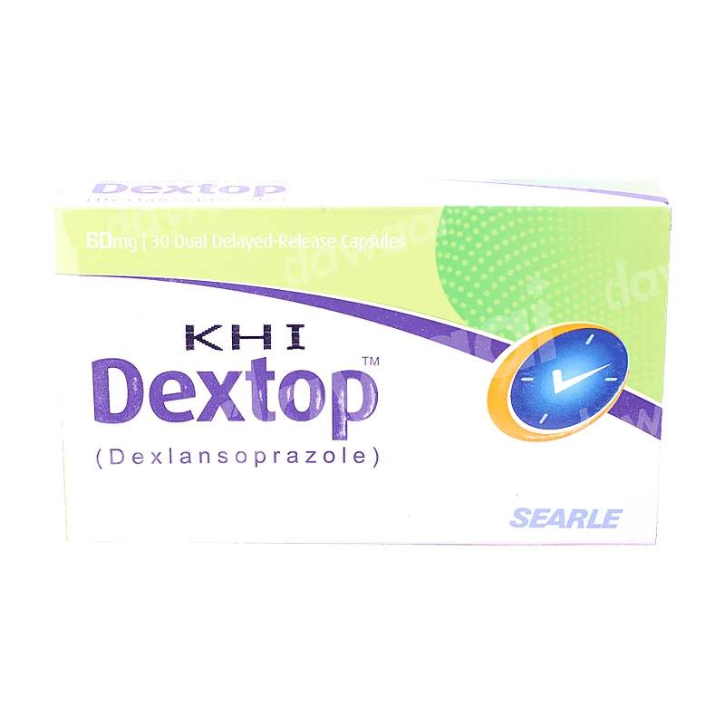 Dextop (60Mg) 30 Capsules — authentic medicine packaging