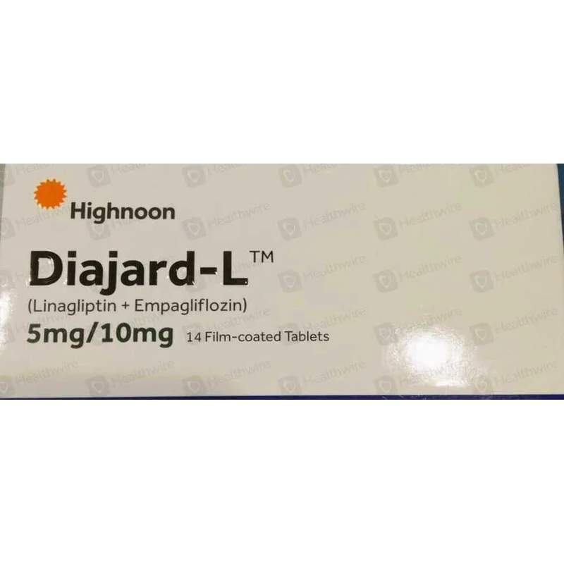 Diajard-L (5/10Mg) 14 Tablets — authentic medicine packaging