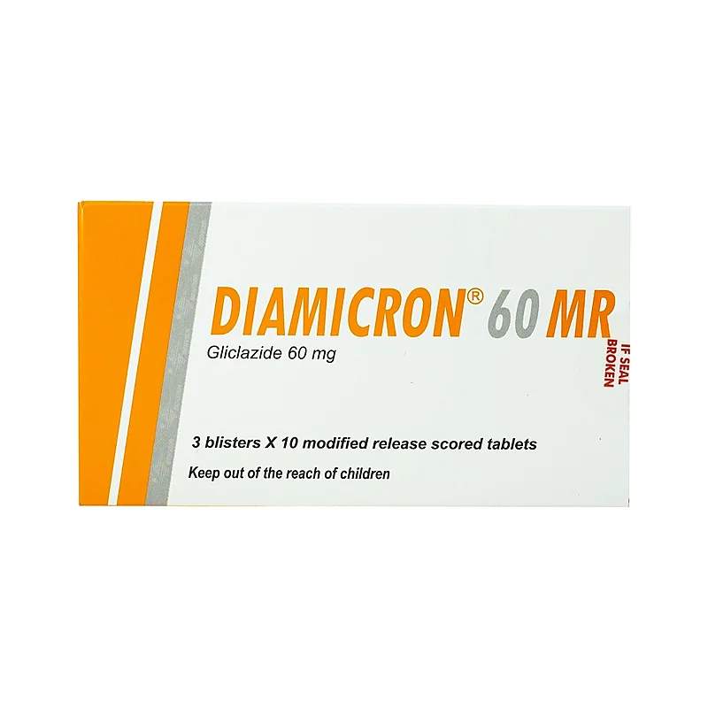 Diamicron (80Mg) 20 Tablets — authentic medicine packaging