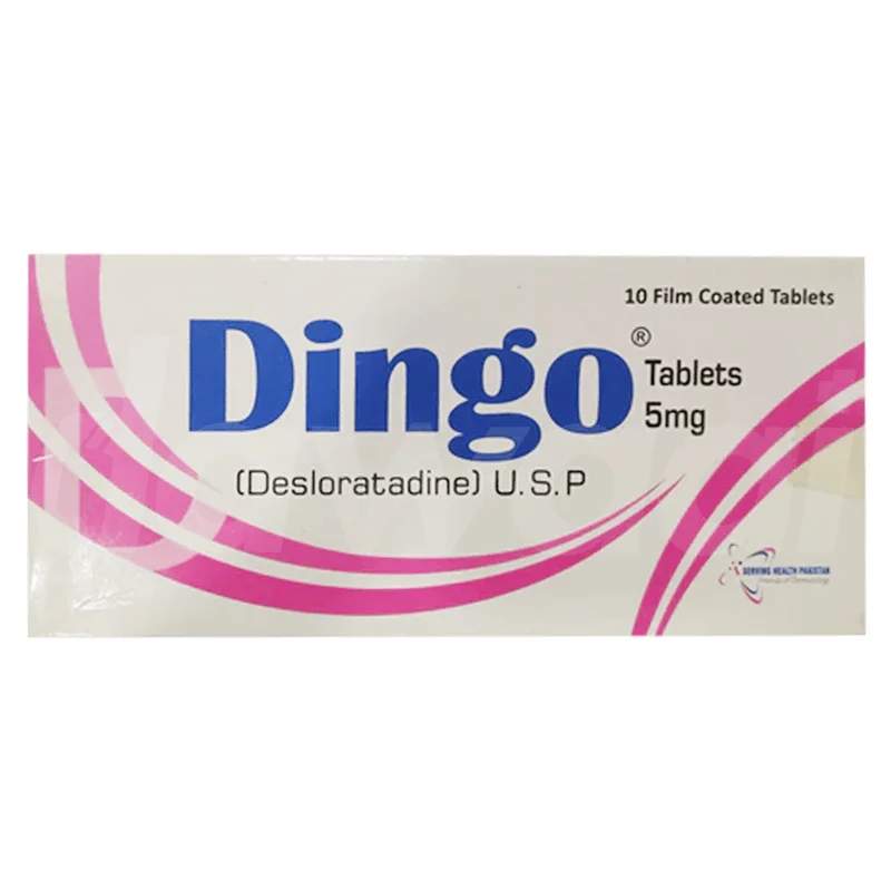 Dingo (5Mg) 10 Tablets — authentic medicine packaging