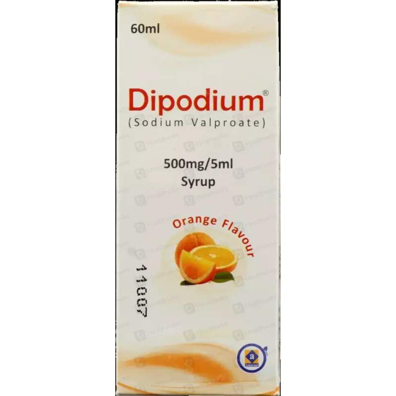 Dipodium (250Mg/5Ml) 60Ml Syrup — authentic medicine packaging