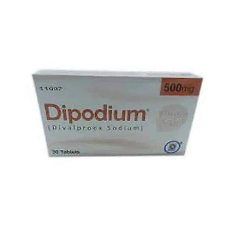 Dipodium (500Mg) 30 Tablets — authentic medicine packaging
