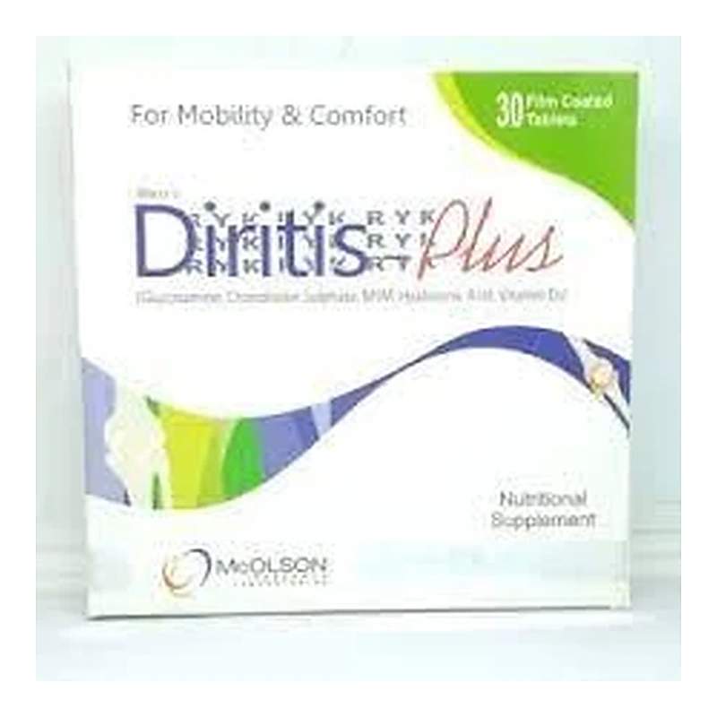 Diritis-Plus 30 Tablets — authentic medicine packaging
