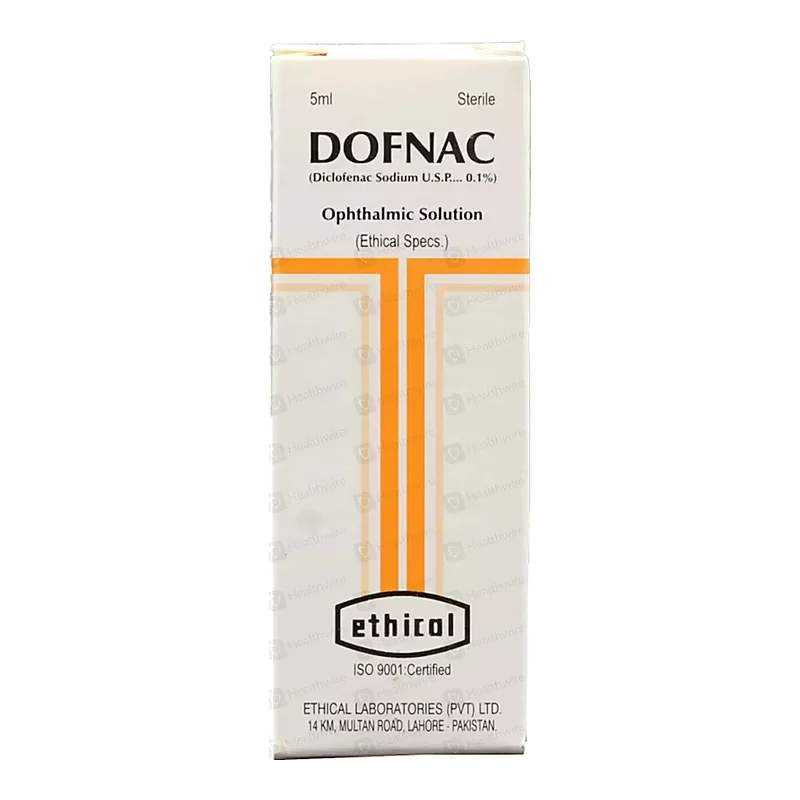 Dofnac (1%) 5Ml Eye Drops — authentic medicine packaging