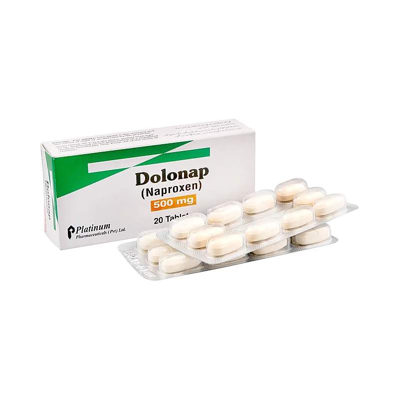 Dolonap Ec (500Mg) 20 Tablets — authentic medicine packaging