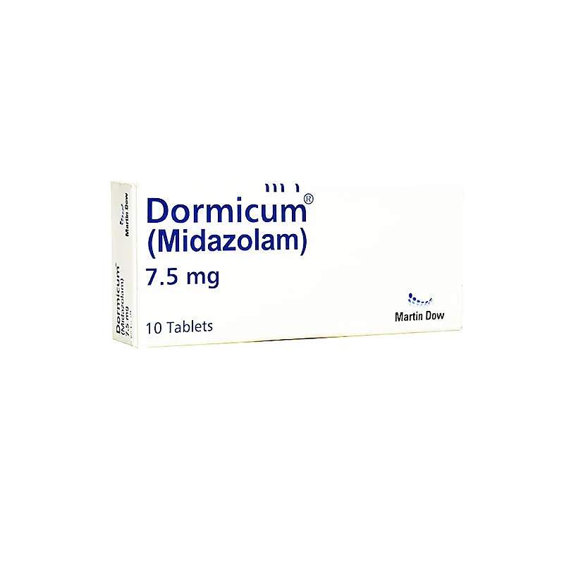 Dormicum (5Mg/5Ml) 5Ml, 10 Ampoule Injections — authentic medicine packaging