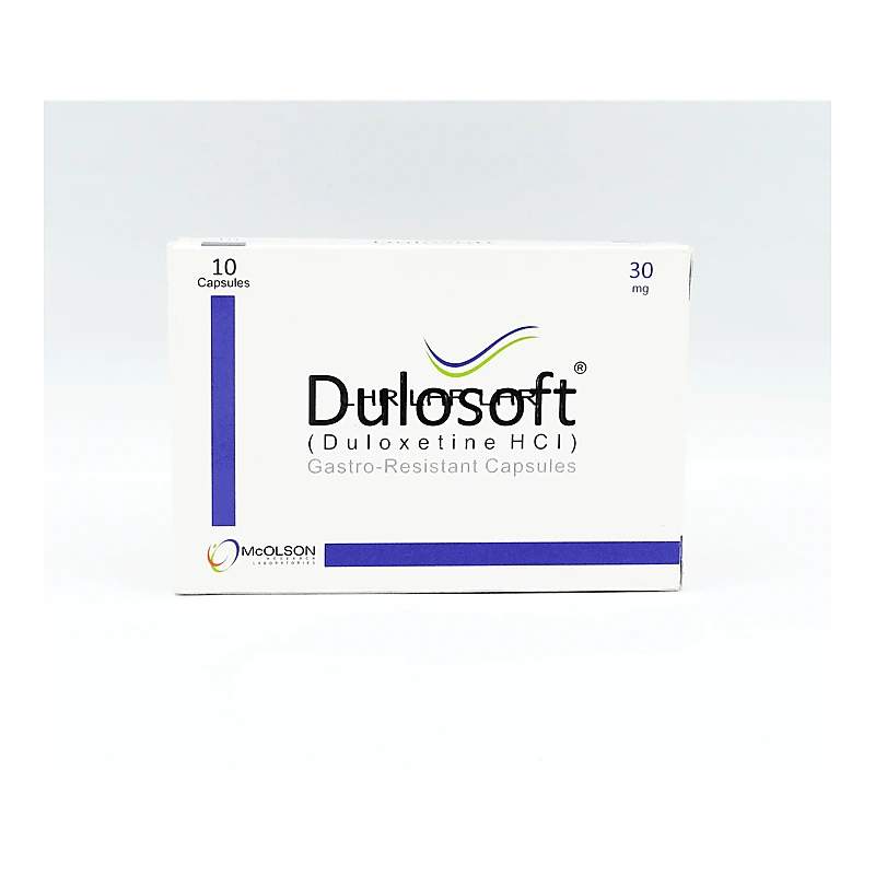 Dulosoft (30Mg) 10 Capsules — authentic medicine packaging
