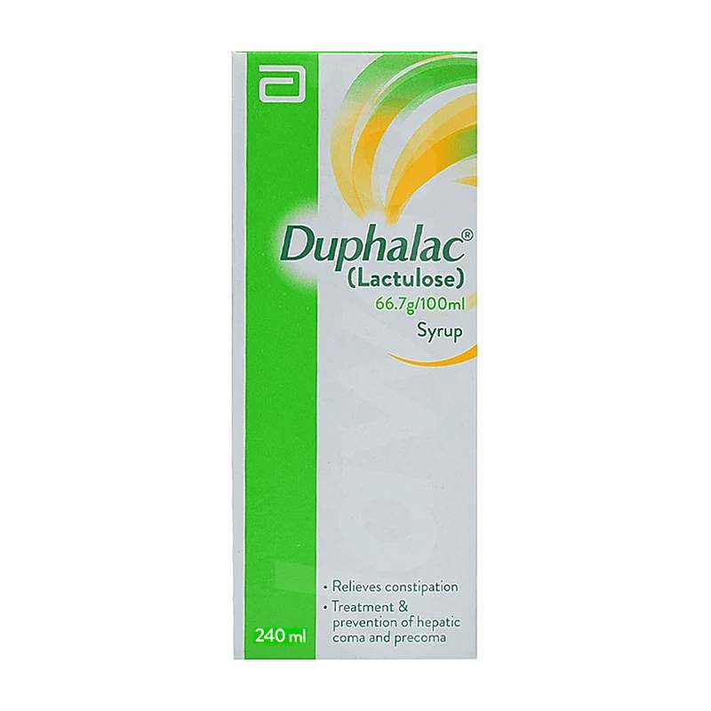 Duphalac (66.7G/100Ml) 120Ml Syrup — authentic medicine packaging