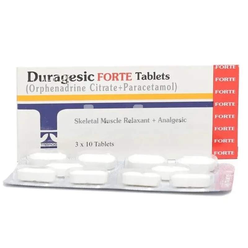 Duragesic Forte (50/650Mg) 30 Tablets — authentic medicine packaging