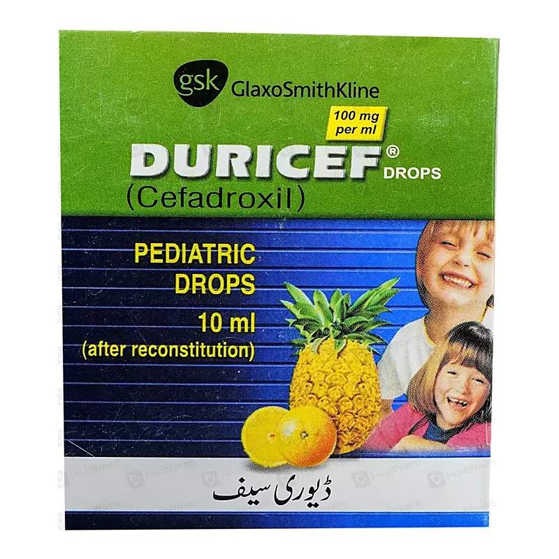 Duricef (250Mg/5Ml) 90Ml Oral Suspension — authentic medicine packaging