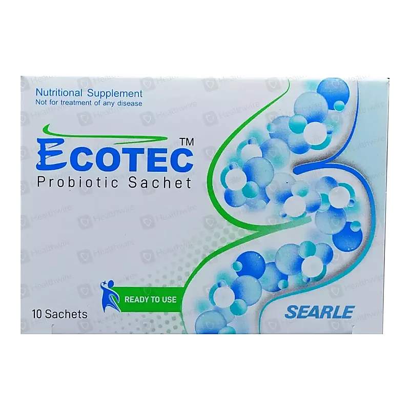 Ecotec Probiotic 10 Sachets — authentic medicine packaging