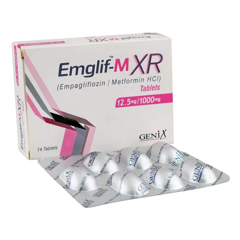 Emglif M (12.5/1000Mg) 28 Tab — authentic medicine packaging