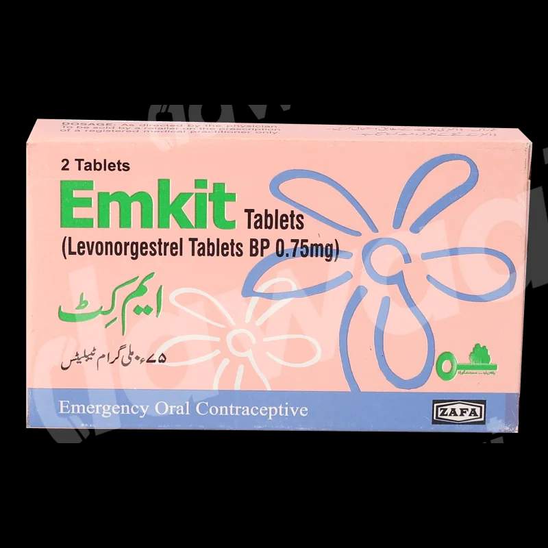 Emkit (0.75Mg) 2 Tablet — authentic medicine packaging
