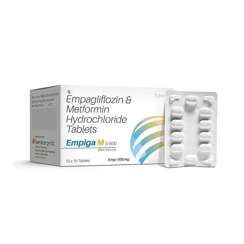 Empagli (10Mg) 14 Tablets — authentic medicine packaging