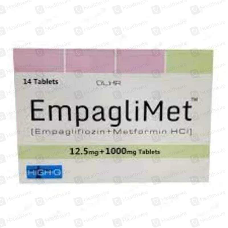 Empaglimet (12.5/1000Mg) 14 Tablets — authentic medicine packaging