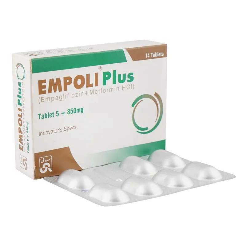 Empoli Plus (12.5/850Mg) 14 Tablets — authentic medicine packaging