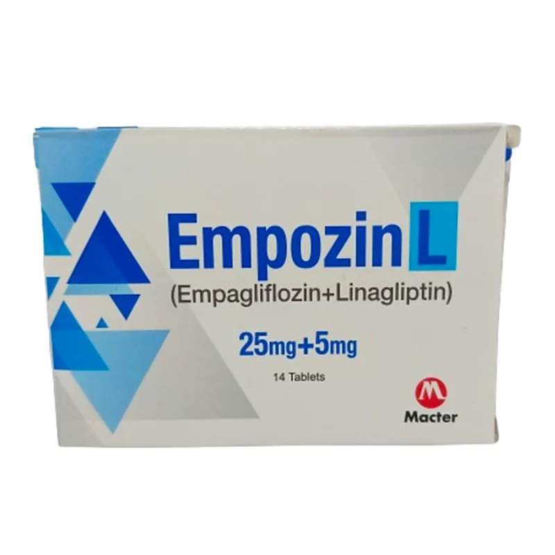Empozin (25Mg) 14 Tablets — authentic medicine packaging