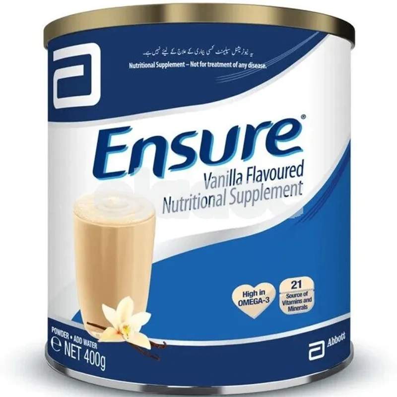 Ensure (Vanilla) 400G Powdered Milk — authentic medicine packaging