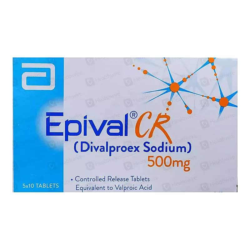 Epival (250Mg) 100 Tablets — authentic medicine packaging