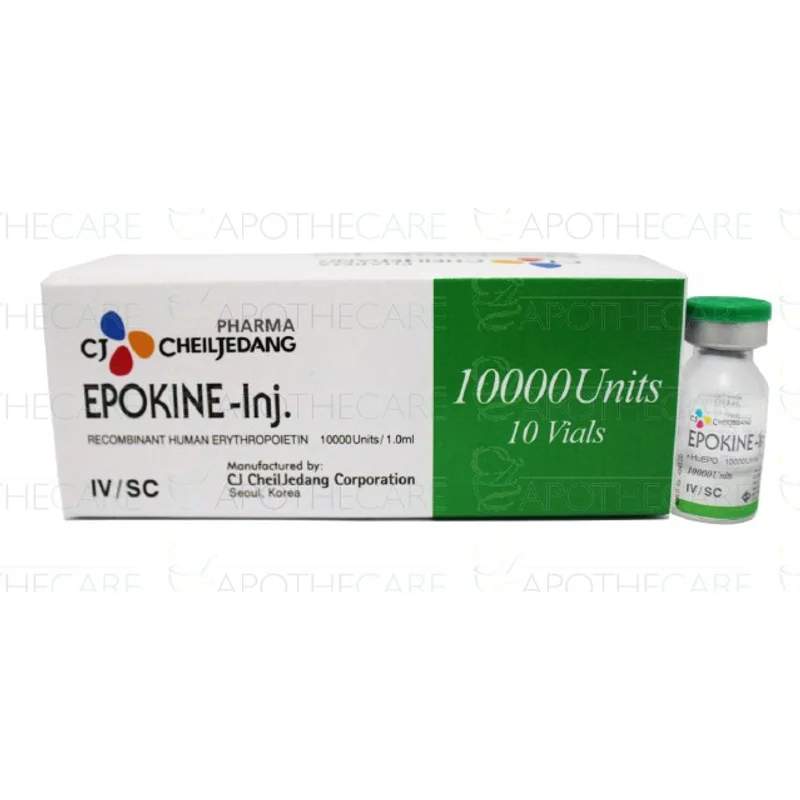 Epokine (10000/0.1ml) 10 Vials — authentic medicine packaging