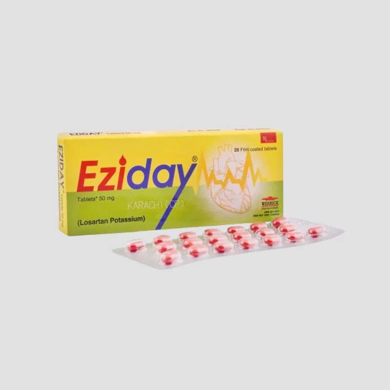 Eziday-Duo (5/50Mg) 20 Tablets — authentic medicine packaging