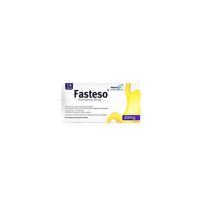 Fasteso (20Mg) 14 Tablets — authentic medicine packaging