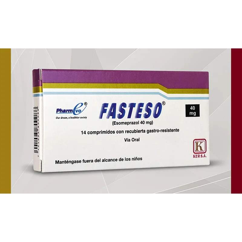 Fasteso (40Mg) 14 Tablets — authentic medicine packaging