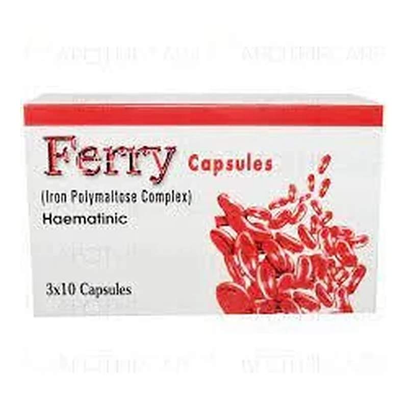 FERRY CAP — authentic medicine packaging