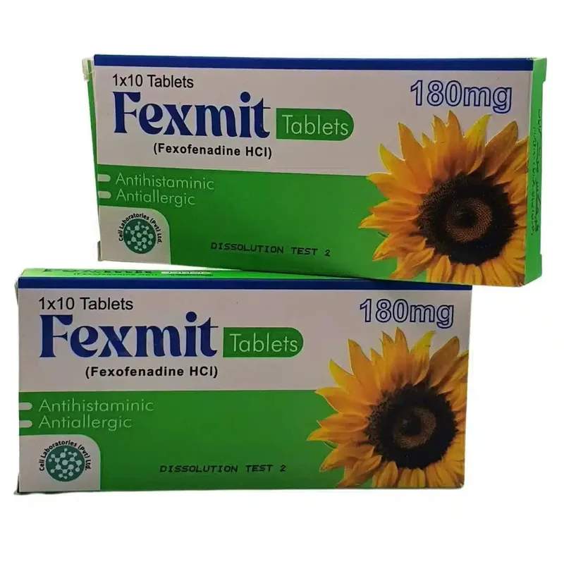 Fexmit (180Mg) 10 Tablet — authentic medicine packaging