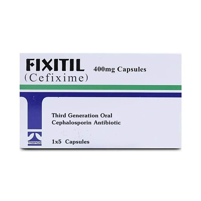 Fixitil (400Mg) 5 Capsules — authentic medicine packaging