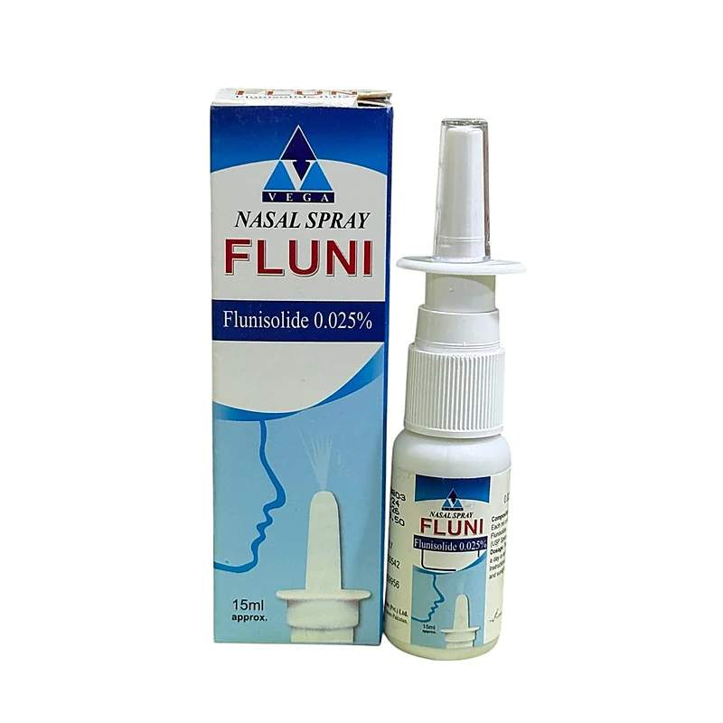 Fluni Nasal Spray 0.025% (15Ml) 1S — authentic medicine packaging