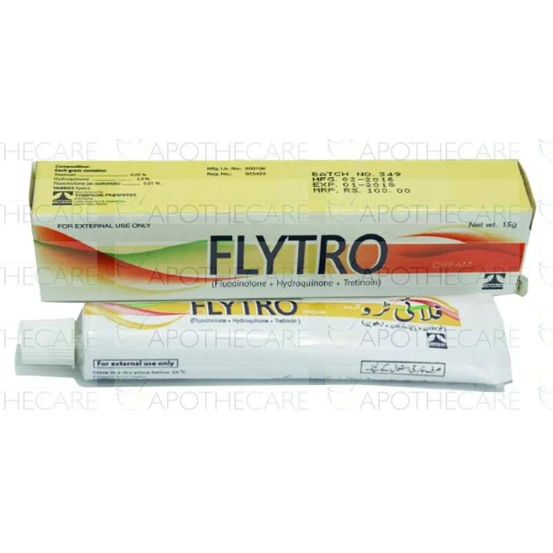 Flytro 15G Cream — authentic medicine packaging