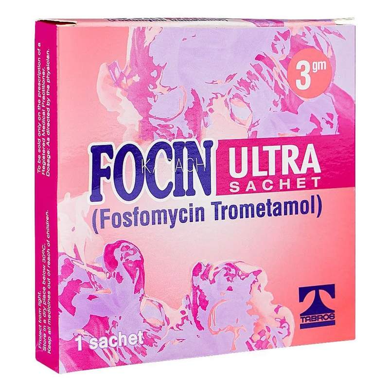 Focin Ultra (3G) 1 Sachet — authentic medicine packaging