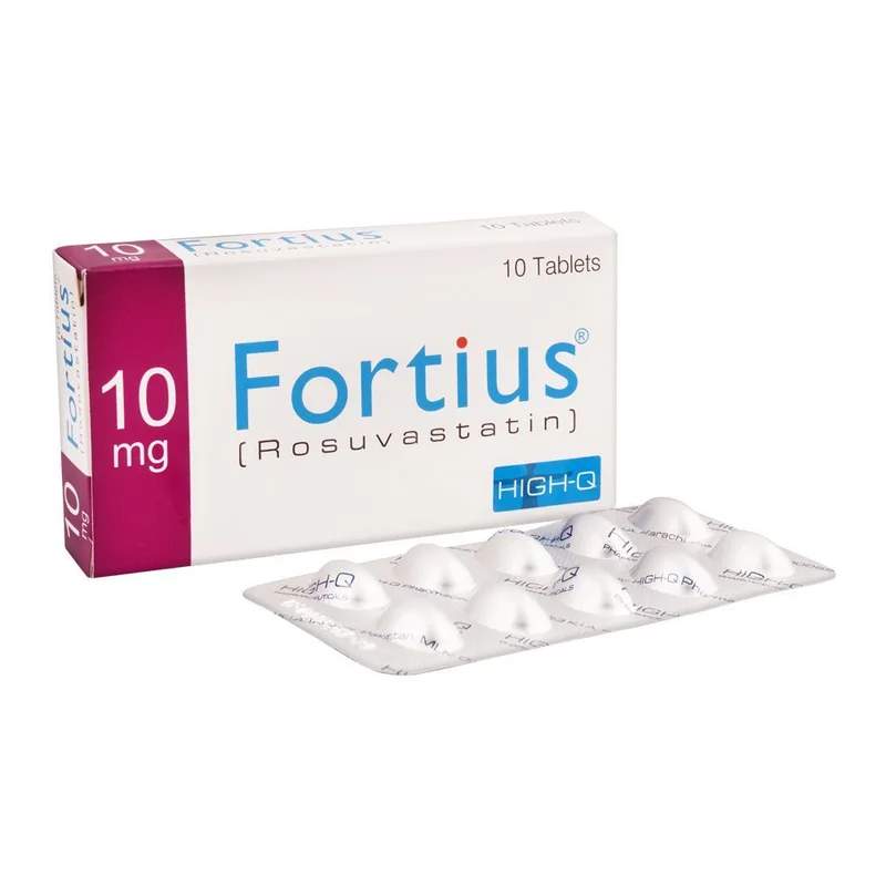 Fortius (10Mg) 10 Tablets — authentic medicine packaging