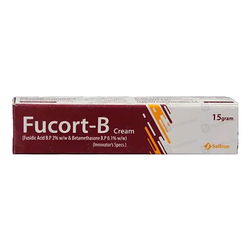 Fucort-B (2/0.1%) 15G Cream — authentic medicine packaging