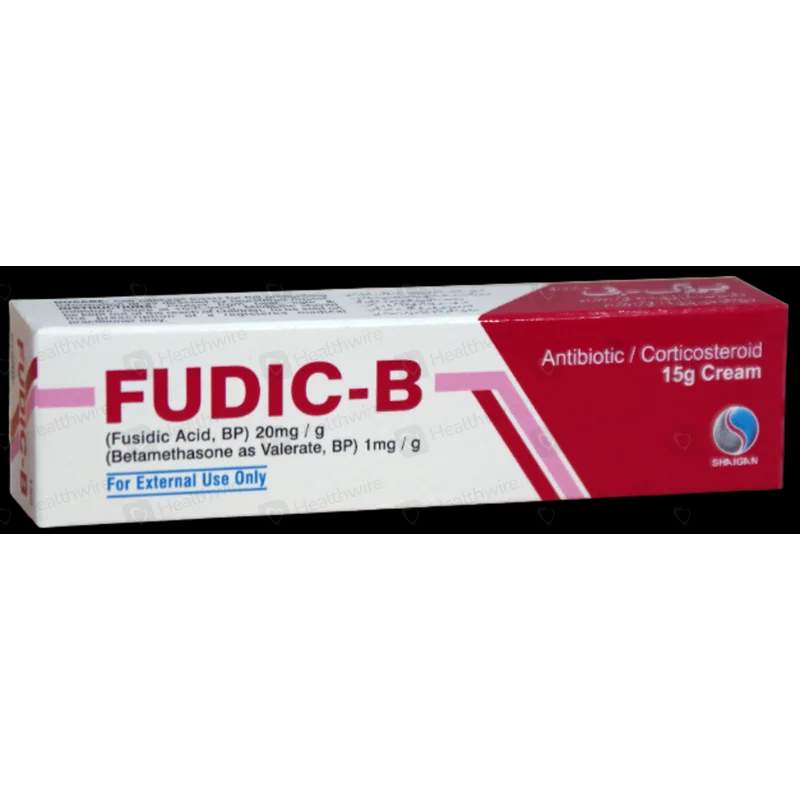 Fudic-B (20/1Mg) 15G Cream — authentic medicine packaging