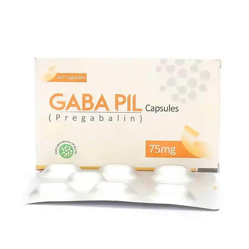 Gabapil (50Mg) 14 Capsules — authentic medicine packaging