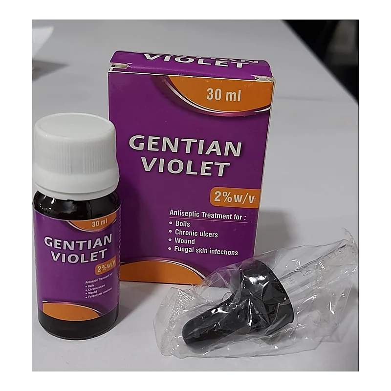 Gentian Violet (30Ml) Paint — authentic medicine packaging