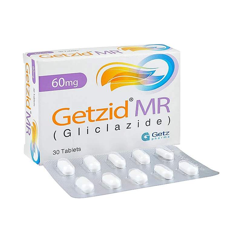 Getzid Mr (60Mg) 30 Tablets — authentic medicine packaging