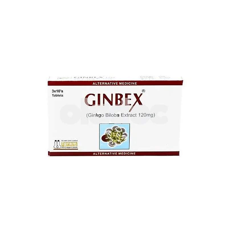 Ginbex (120Mg/5Ml) Sugar Free 240Ml Syrup — authentic medicine packaging