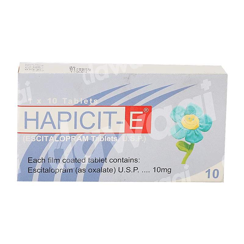 Hapicit-E (10Mg) 10 Tablets — authentic medicine packaging