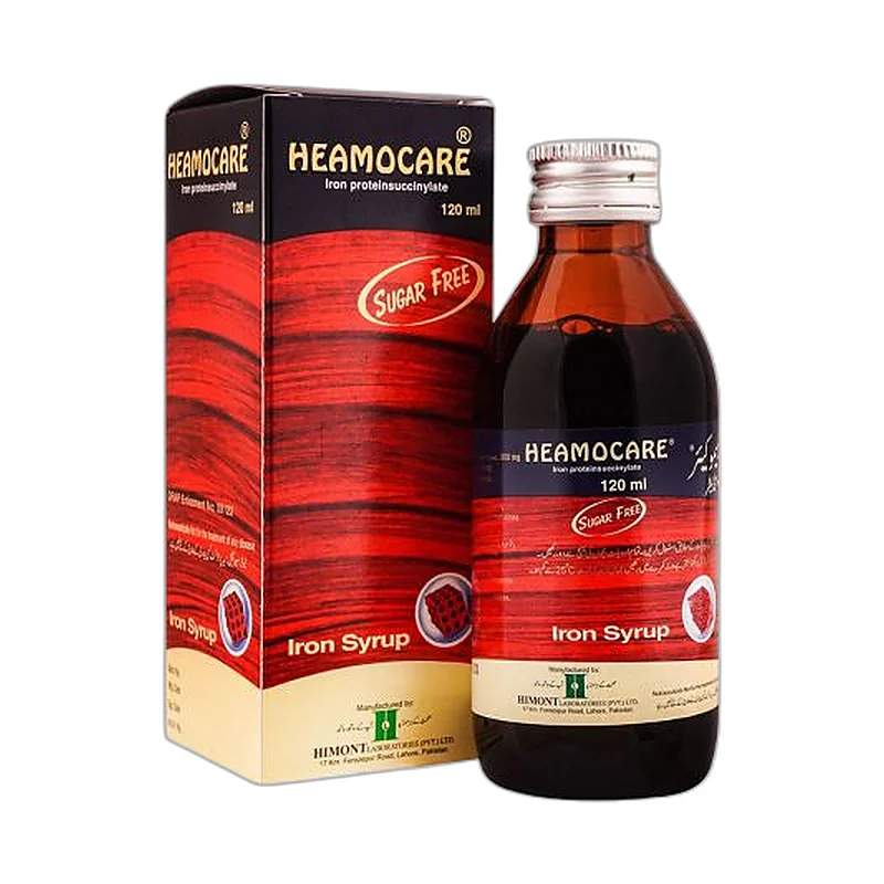 Heamocare (120Ml) Syrup — authentic medicine packaging