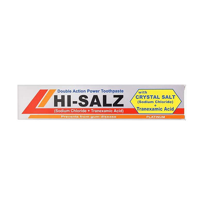 Hi-Salz (100G) Toothpaste — authentic medicine packaging