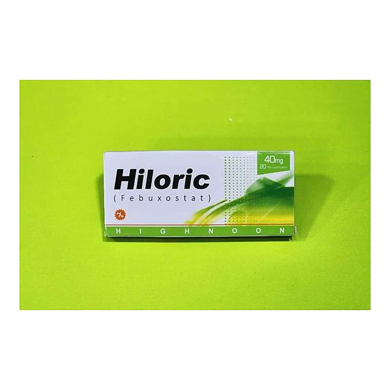 Hiloric (80Mg) 20 Tablets — authentic medicine packaging