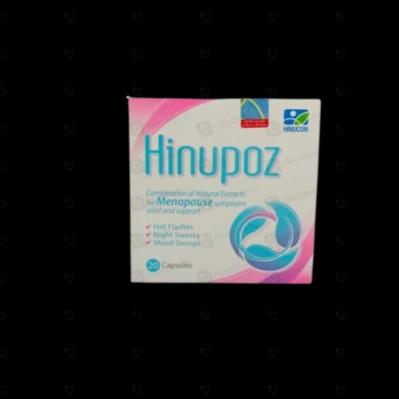 Hinupoz 20 Capsules — authentic medicine packaging