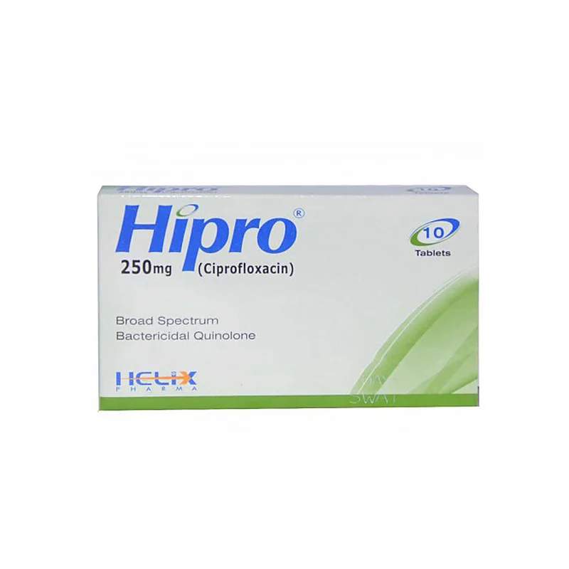 Hipro (250Mg) 10 Tablets — authentic medicine packaging