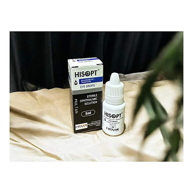 Hisopt (2/0.5%) 5Ml Eye Drops — authentic medicine packaging