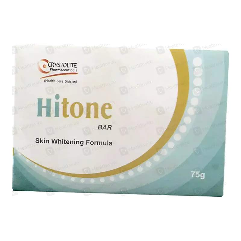 Hitone Skin Whitening (75G) Bar — authentic medicine packaging
