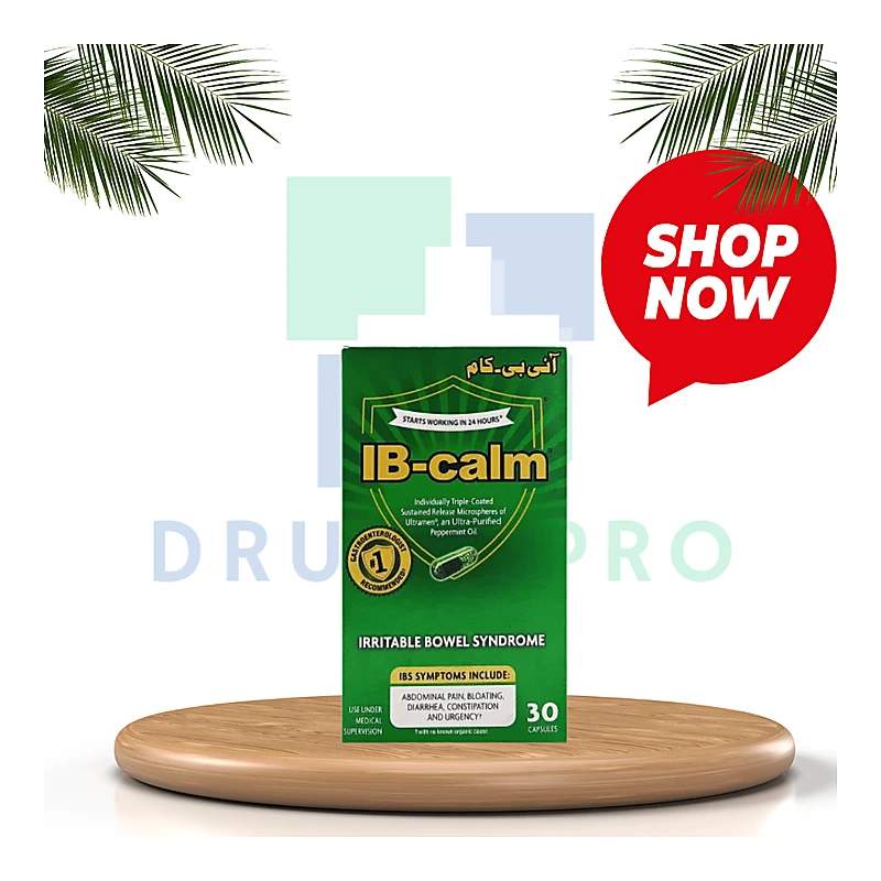 Ib Calm 30 Capsules — authentic medicine packaging