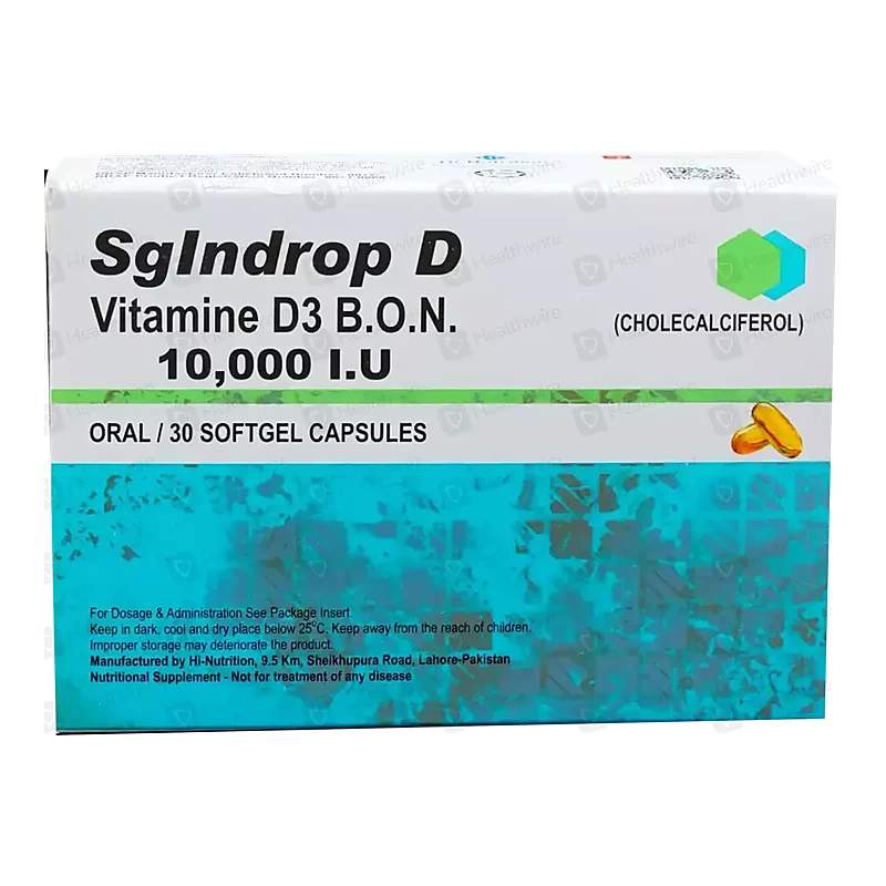 Indrop D (200000Iu) 1Ml, 1 Ampoule Injection — authentic medicine packaging